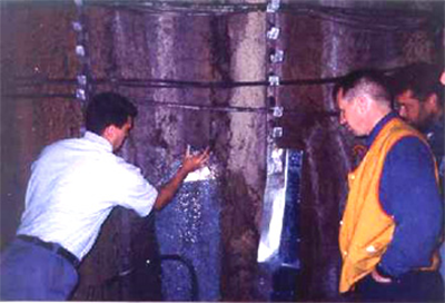 悍达斯旗下“AKBATPOH”密封胶处理的隧道段效果案例